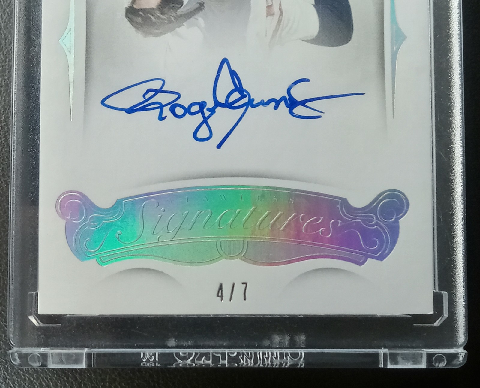 2018 Flawless Roger Clemens #4/7 auto. Seven Time Cy Young Award Winner 🔥 🔥 view 4