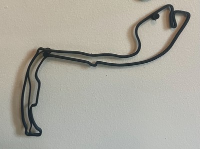 3D Printed Monaco F1 Track Outline with Pit Road - Monaco Grand Prix Wall Art