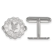 Sterling Silver United States Air Force Academy Crest Cuff Links