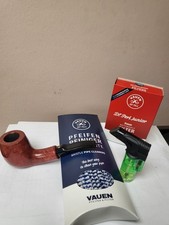 Winslow Crown 200 Pfeife Handmade  Denmark Neu+ 100 Vauen Filter 9mm+ Zubehör