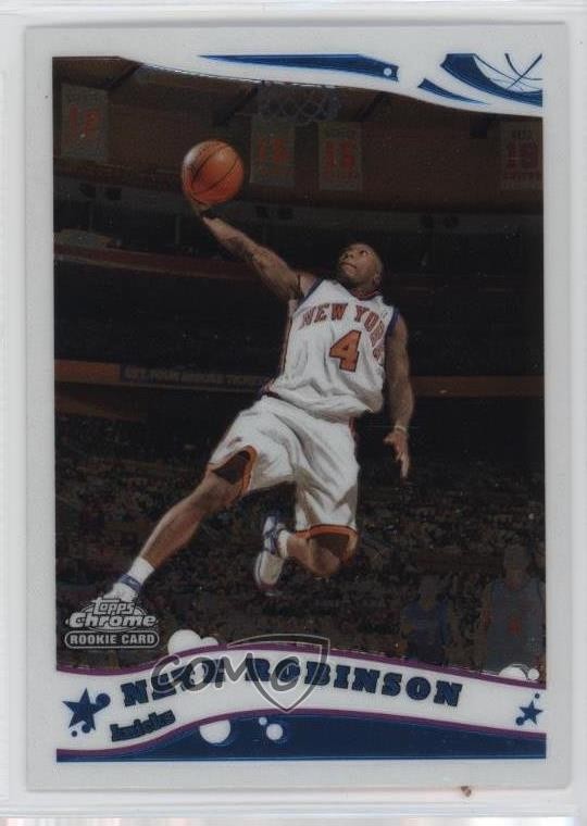 2005-06 Topps Chrome Nate Robinson #193 15iu