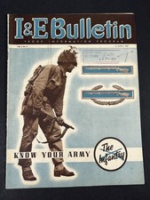 Post WW2 1947 US Army Infantry Troop Magazine German Occupation Army Day Week