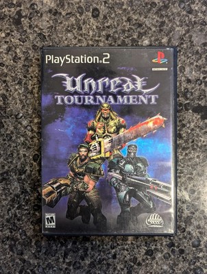 Unreal Tournament - PS2 Playstation 2 - Case, Game No Manual - Tested & Working!