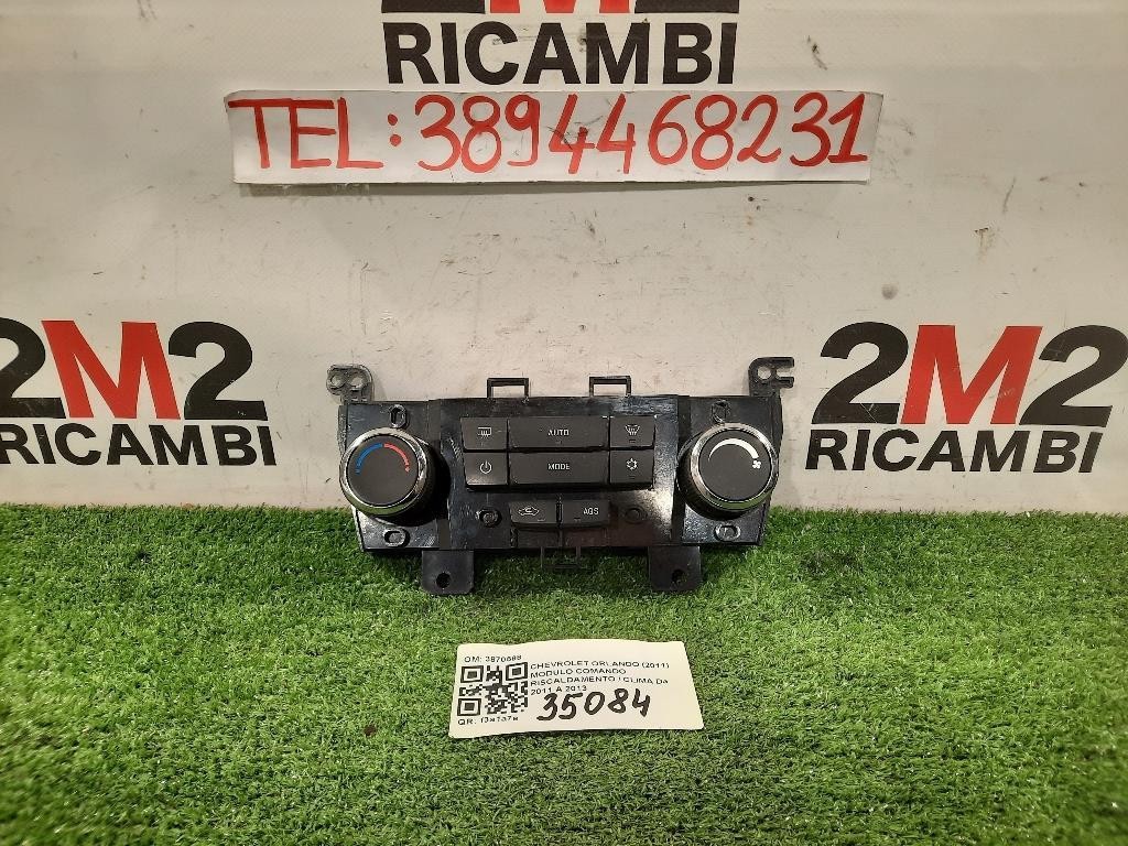 COMANDI CLIMA PER CHEVROLET Orlando 1° Serie 3870588 (10>14)