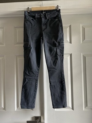 Paige Women s Haxton Ankle Skinny Jeans Gray Size 27