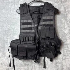 Elite Survival Systems Outdoors Holster Vest Black Can Hold Multiple Items