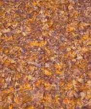 Green Dots Purple Orange Batik Fabric 1.2 yds x 1 yd Quilts Sewing Crafts