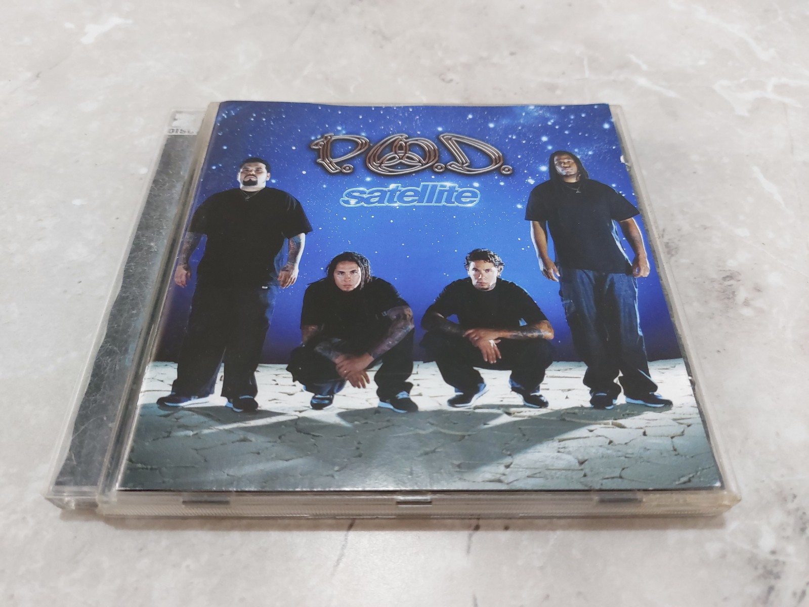 P.O.D. ~ Satellite CD & DVD ALBUM Excellent 2002 Nu Metal