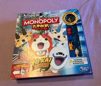 Monopoly Junior Yo-Kai Watsch Brettspiel Hasbro Gesellschaftsspiele Spielzeug