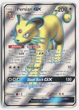 Persian GX 207/214 Ultra Rare Unbroken Bonds Pokemon Holo Near Mint on eBay