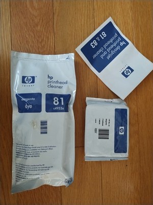 2009 Genuine HP #81 Magenta Printhead Cleaner C4952A DesignJet 5000 5500 Sealed