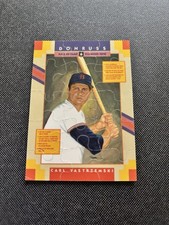 1990 Donruss Carl Yastrzemski Diamond King Completed Puzzle Pieces Card, Red Sox