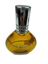 Vintage Revlon JONTUE Cologne 1.5 Oz Glass Bottle Silver Top New Without Box