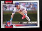 2026 Topps SERIES 1 CROW-ARMSTRONG WRONG BACK KEVIN GAUSMAN ERROR RARE MISCUT