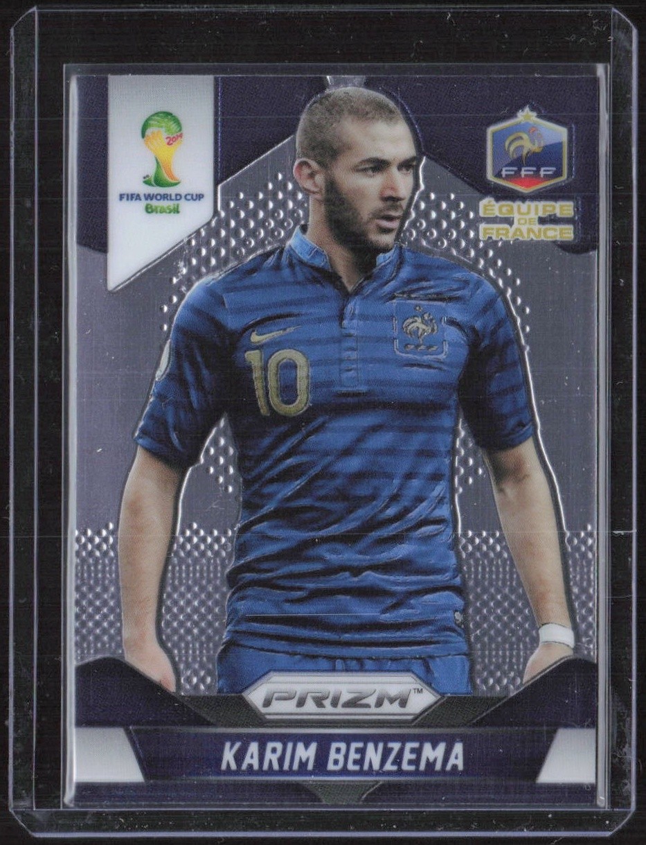 2014 Panini Prizm FIFA World Cup Brazil #82 Karim Benzema