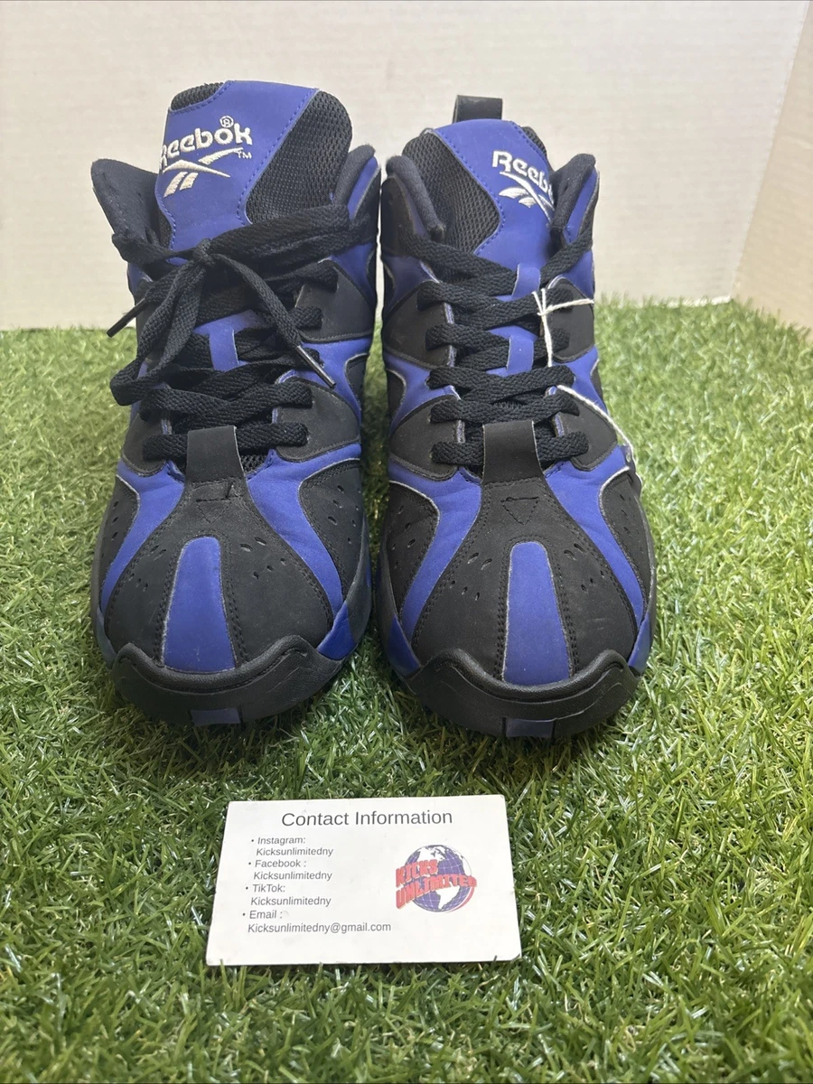 Reebok Kamikaze 1 Mid Blue Print for Sale | Authenticity