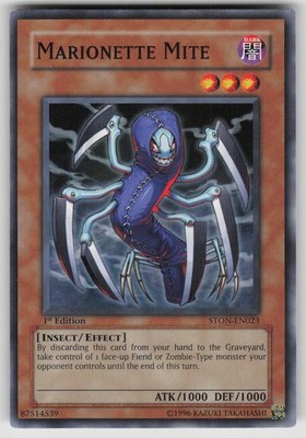 Marionette Mite STON-EN023 Strike of Neos Yu-Gi-Oh 1st Edition NM
