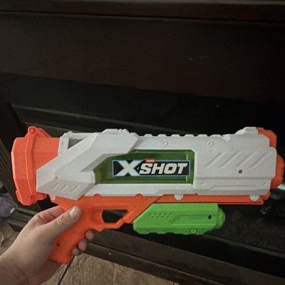 Zuru X-Shot Water Blaster Toy Orange White Green UG20241917 Ages 8-11 12-16