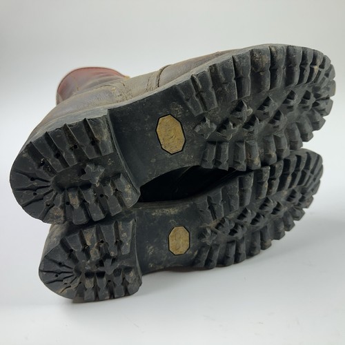 Vtg RED WING Irish Setter Sports Boot Made In USA Leather Boots Mens Size 9.5 B - Picture 4 of 16
