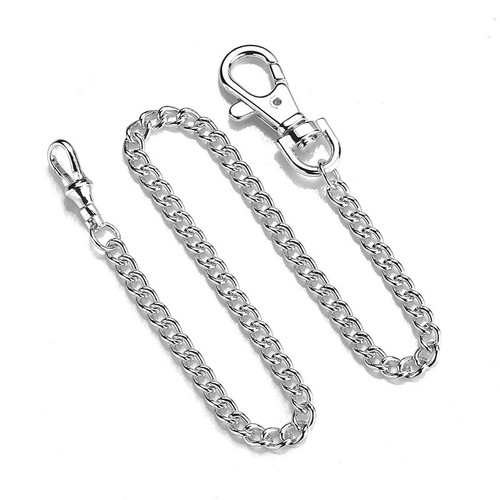 High Quality Metal Pocket Watch Chain With Single And Swivel Snap Retro - Picture 6 of 7