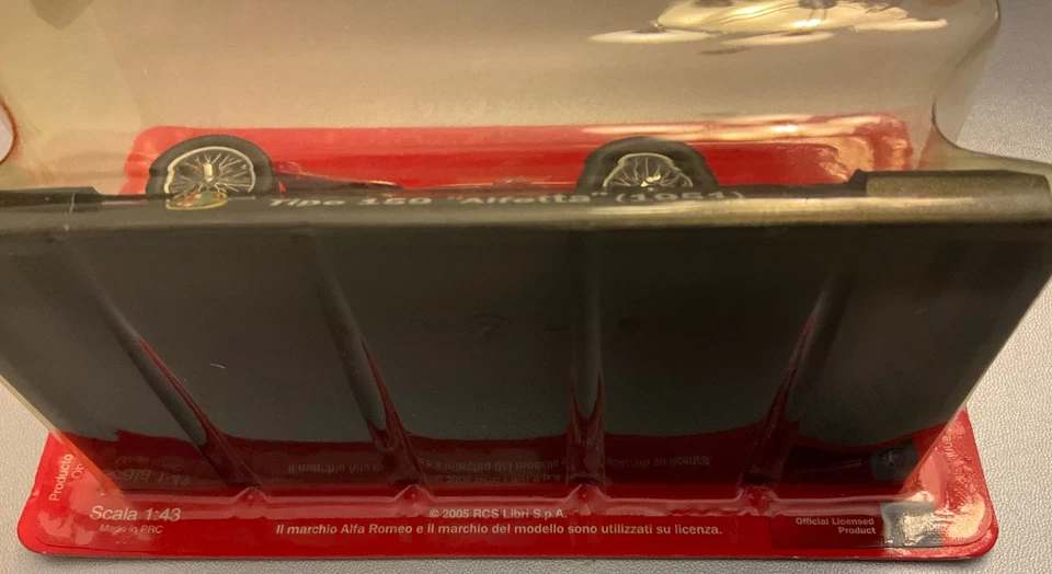 Alfa Romeo коллекции 1:43 Tipo 159 Alfetta GP Spagna 1951 #22 Fangio WDC запечатанный - Изображение 2 из 4