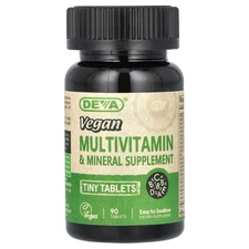Vegan Multivitamin & Mineral Supplement, 90 Tablets
