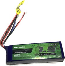 Turnigy nano-tech 1500mAh 3S 9.9V LiFePO4 Bat...