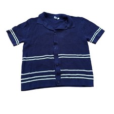 Gap Kids Polo Sweater Kids Navy Blue Striped ...