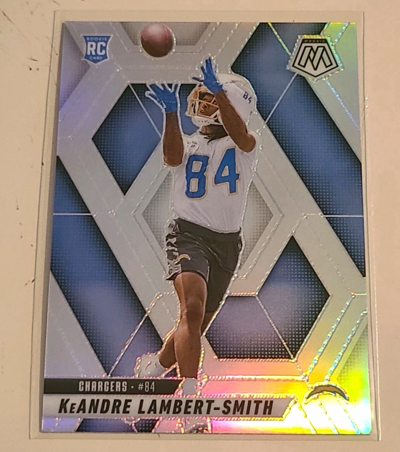 Panini 2025 Mosaic Football KeAndre Lambert-Smith Rookie #336 Chargers NFL Card
