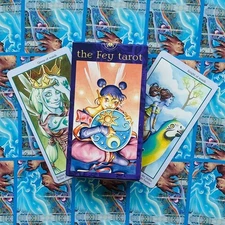 The Fey Tarot Cards Deck Lupatelli Esoteric Fortune Teling Myth Lo Scarabeo EX50