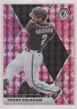 2021 Panini Mosaic Pink Camo Mosaic Prizm Trent Grisham #91 07rd