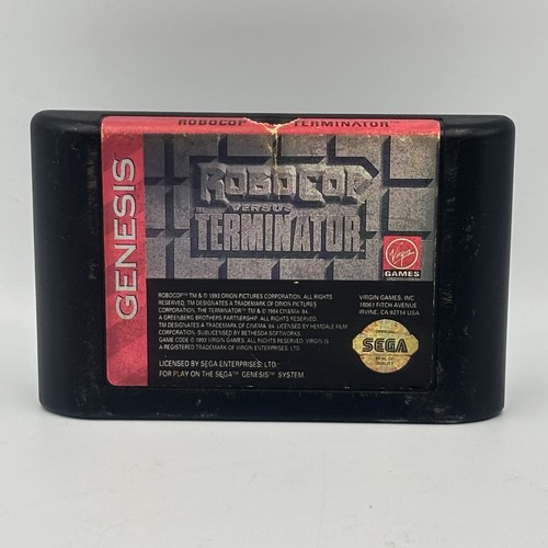 Sega Game Gear - Robocop Versus Terminator - En Loose - Bon État
