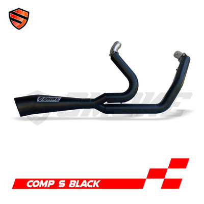 Exhaust Custom Fits For Harley Davidson Dyna 1999-2017 Full System 2 Into 1