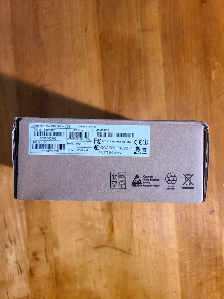 SMC Barricade 150 Mbps 4-Port 10/100 Wireless N Router SMCWBR14S-N4 -Brand New! - Image 2 of 4