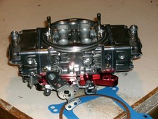 Holley 750 Hp Double Pumper Annular Boosters Streetstrip E85 Fuel Only Red