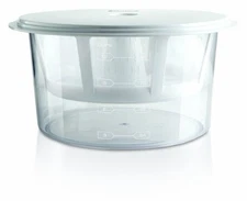 Euro Cuisine Gy50 Greek Yogurt Maker With Ultra Fine Mesh Strainer Bas