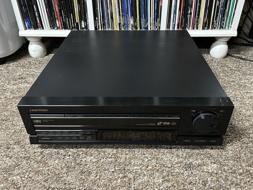 NEC Laservision LD-2000 CD/CDV/LD Laserdisc Player 2-Side Play Japan GETESTET LESEN
