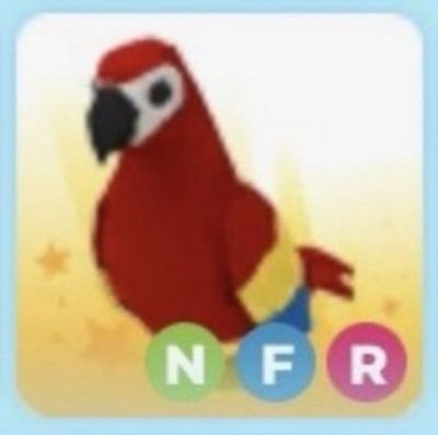 Adopt Me!   Neon Fly Ride - NFR PARROT   