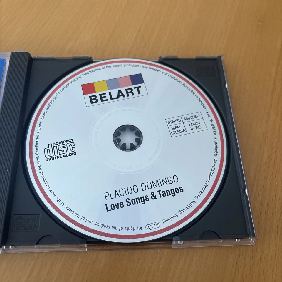 CD- PLACIDO DOMINGO- LOVE SONGS & TANGOS - Bild 3 von 3