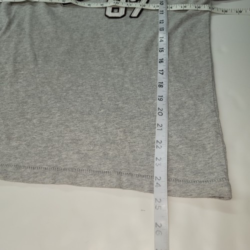 Camiseta Aeropostale Mujer XS Gris Manga Corta Gráfico Apliques Reg Tmk 87 - Imagen 8 de 9