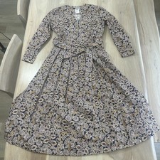 Weekend Max Mara Antique Rose OXIRIA Jersey Wrap Dress Size 10 MSRP 350