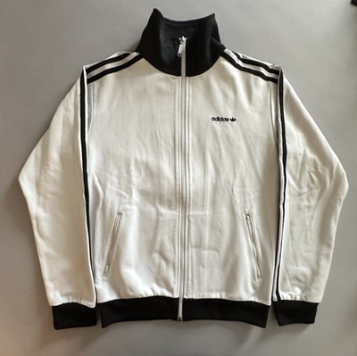 Adidas Originals Retro-Trackjacke S mit Trefoil-Logo 2000er-Jahre Y2K-Zeit top