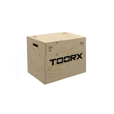 Crossfit Plyo Box Aus Natürlichem Holz Toorx
