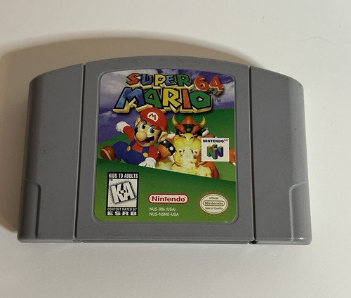 Cartuccia Super Mario 64 Nintendo 64 (N64) Ottime Condizioni e Testata Buona!