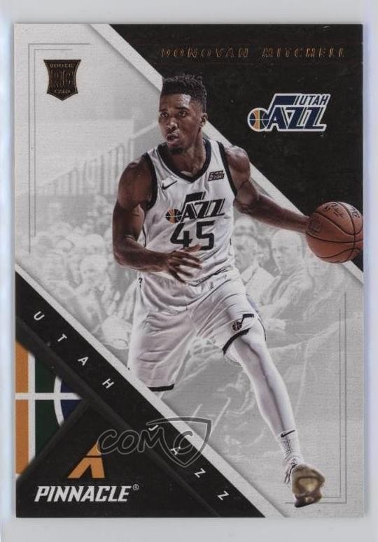 2017-18 Panini Chronicles Pinnacle Donovan Mitchell #257 09wc