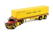 TEKNO,SCANIA L110 6x4 with 2-axle trailer STJARNSTROMS, 1/50, TEK82731