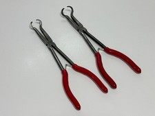 Mac Tools 2pc 11 Long Reach Hose Grip Pliers Set Pair Red Grip P301787 P30178