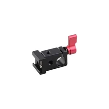 15mm Single Rod Clamp Articulating Cold Shoe Adapter for DSLR Rig Monitor