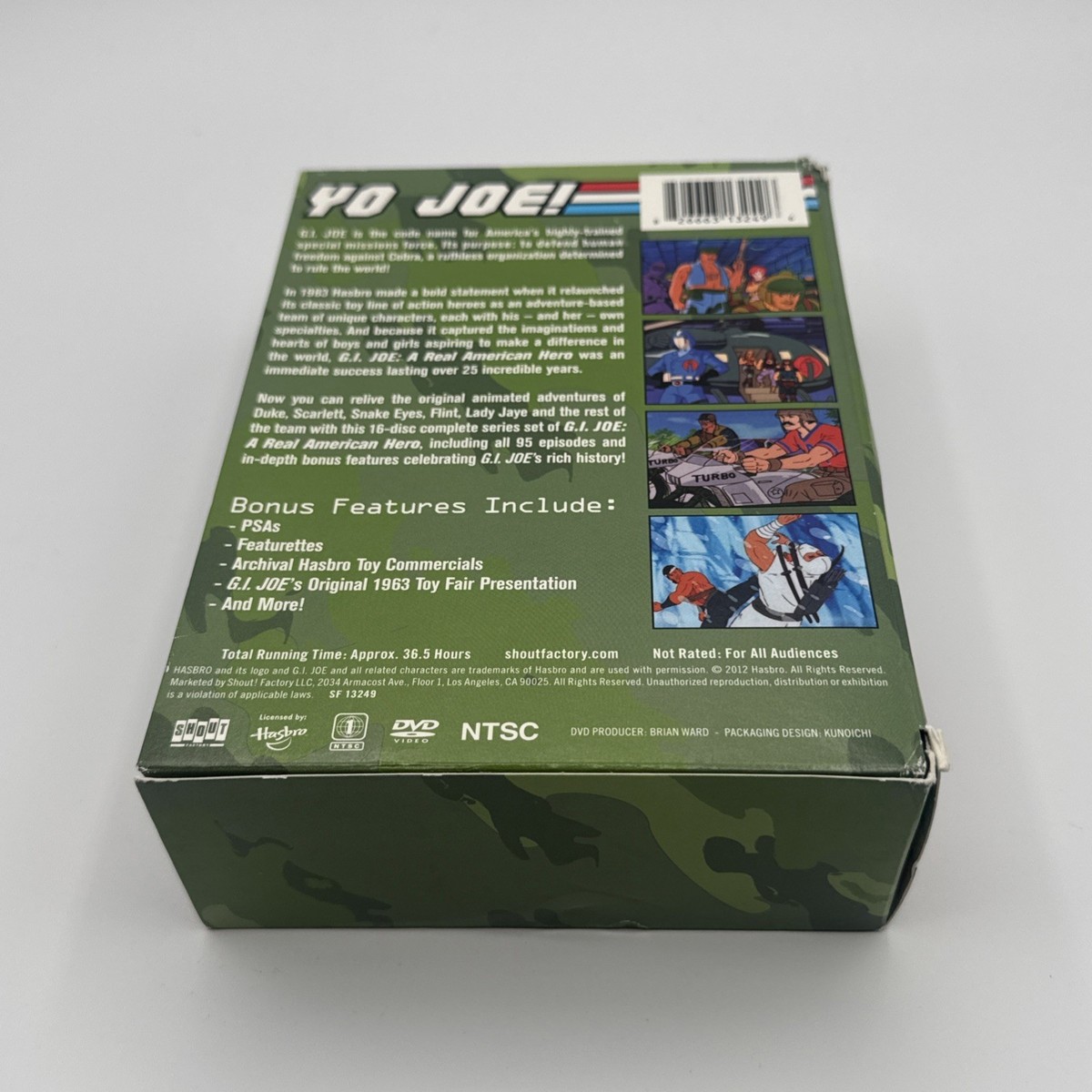 GI Joe A Real American Hero Complete First Series 16 DVD Box Set
