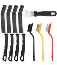 Crevice Cleaning Brush 8 Pcs Supplies Hard Bristle Brushes for Household
